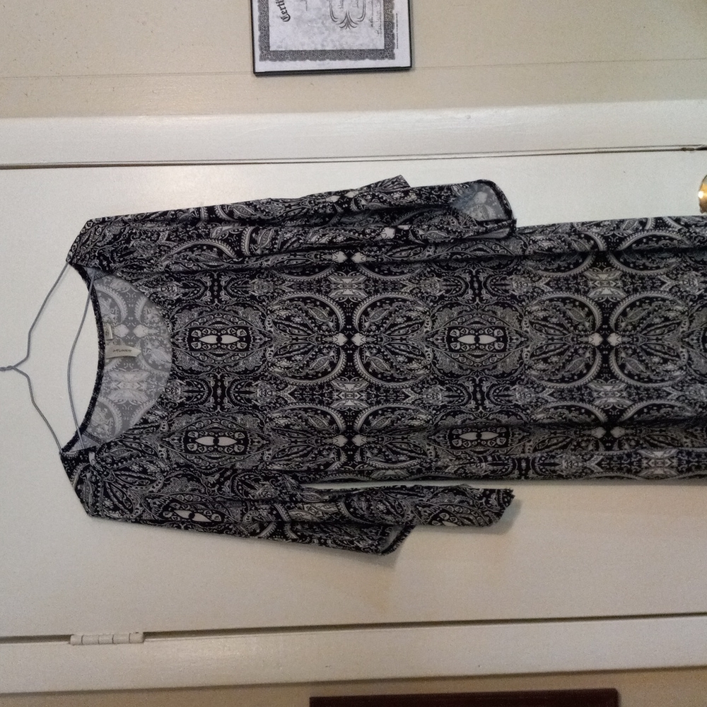 Beautiful boho dress, petite small dress with flare sleeves
